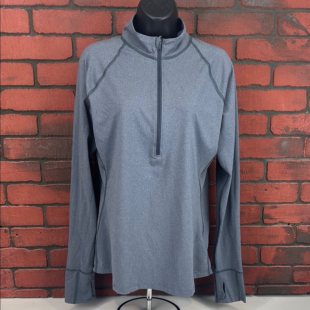 Mountain Hardwear Quarter‎ Zip Womens Large Grey